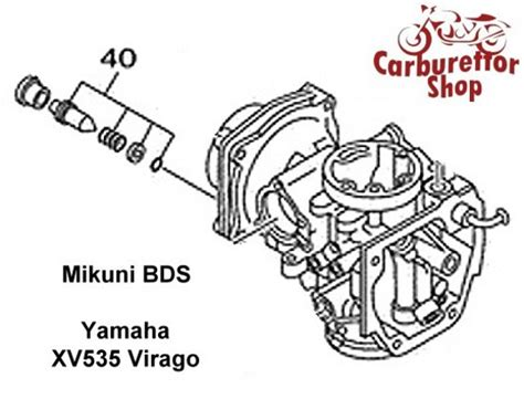 Yamaha Xv535 Virago Carburetor Parts And Rebuild Kits
