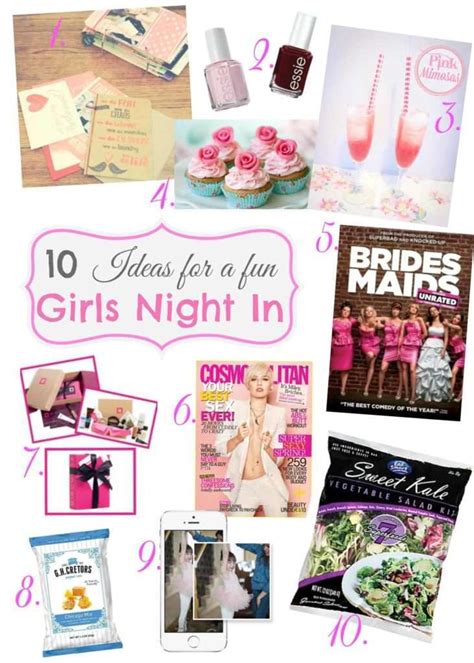 Sweet Sundays 10 Ideas For A Girls Night In Sweetphi