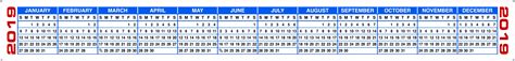 Free Printable Monitor Calendar Strips 2021