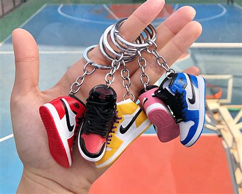 3d Mini Sneaker Keychainkeychain Jordans3d Nikeair Etsy
