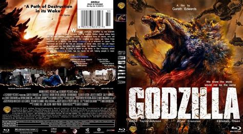 Godzilla Custom Blu Ray Cover Godzilla Cover Blu Ray Movies