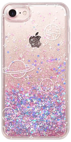 Casetify Iphone 7 Glitter Case Universe By Kind Of Style Casetify