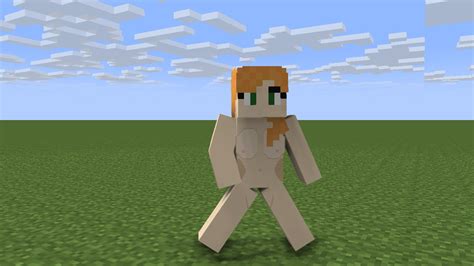 Rule 34 3d Alex Minecraft Female Green Eyes Minecraft Nude Orange