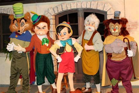 Pinocchio Cast A Very Rare Moment To See All These Characters