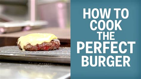 How To Cook The Perfect Burger Without A Grill Youtube