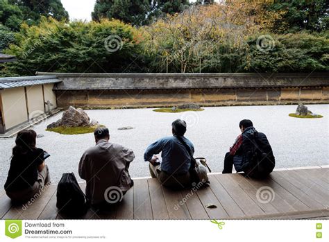 Ryoan Ji Temple In Kyoto Editorial Stock Image Image Of Landscape