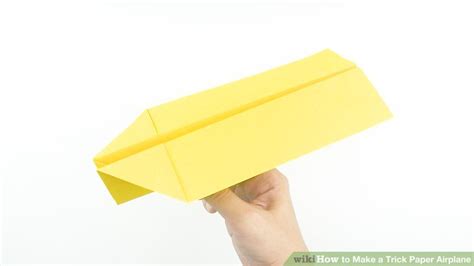 3 Ways To Make A Trick Paper Airplane Wikihow