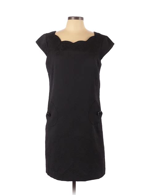 Liz Claiborne Women Black Casual Dress 10 Ebay