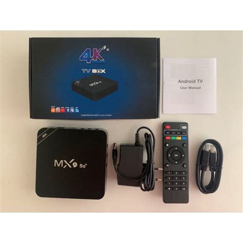 Pre Install Mx9 5g 4k Smart Tv Box 1g8g H3 Android 81 3d Hdmi 20