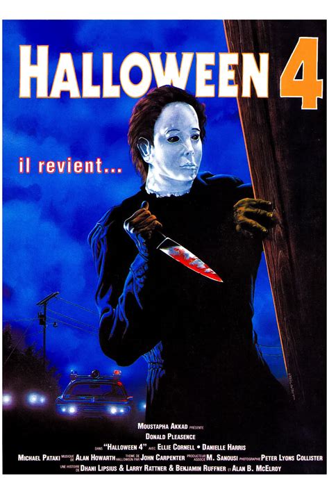 Halloween 4 The Return Of Michael Myers 1988 Posters — The Movie