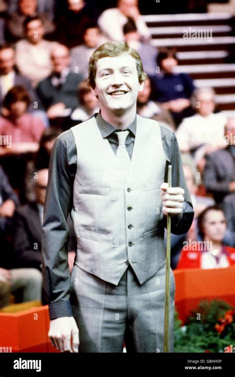 Snooker Embassy World Championship Steve Davis Stock Photo Alamy