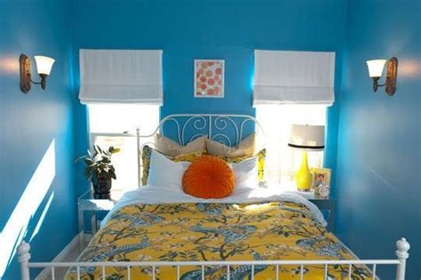 Bright Blue Bedroom Blue Painted Walls Bright Blue Bedrooms Wall
