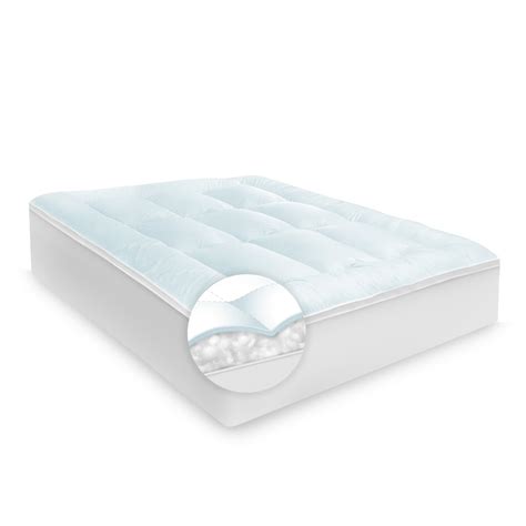 80 Reversible King Size Quilted Gel Infused Memory Foam Hypoallergenic