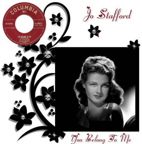You Belong To Me Jo Stafford 1952