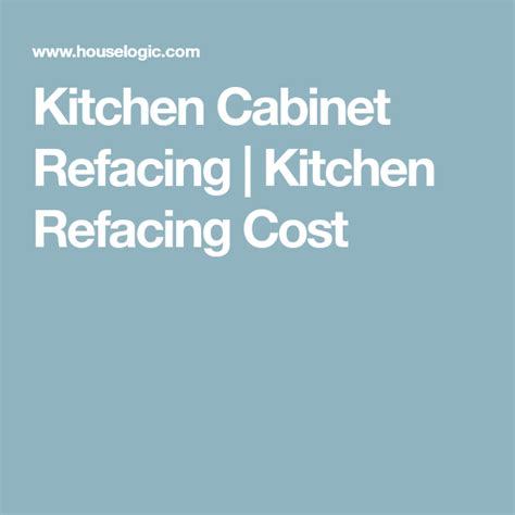Displayed here are just a small sampling of our most popular wood cabinet refacing colors and styles. Replace or Reface Your Kitchen Cabinets: The Options and ...