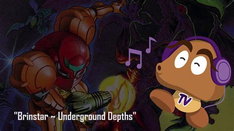 Super Metroid Ost Brinstar ~ Underground Depths Hq Version Youtube