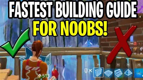 How To Build Very Fast Best Keybinds For Noobs Fortnite Battle Royale