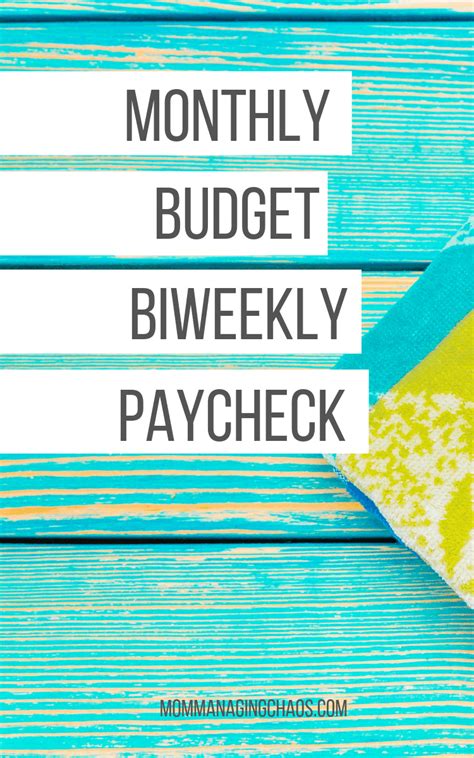 Are You Struggling To Create A Monthly Budget When You Get Paid Every