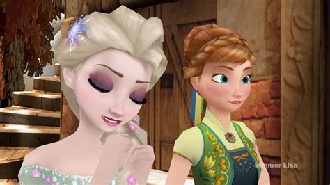 Mmd Love Frozen Elsa Anna Youtube