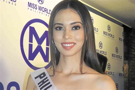 Tv Work Experience Is Miss World Phs Advantage Inquirer Entertainment