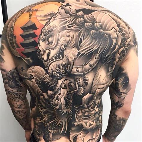Japanese Full Back Tattoo Body Tattoo Art