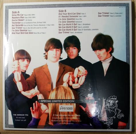 福武多聞堂 The Beatles Alternate Yesterday And Today マーブルカラー・ビニール盤 1lp