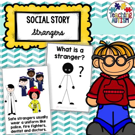 Strangers Social Story Stranger Awareness Teaching Autism