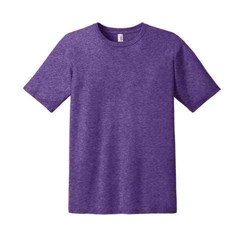 Anvil 980 Ring Spun Cotton T Shirt Heather Purple