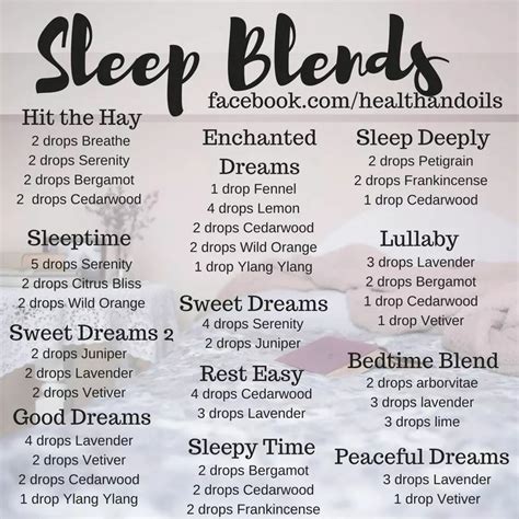 Get Ready To Get Some Great Sleep With These Diffusers Blends Doterra
