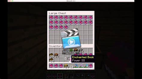 Minecraft Enchanting Books Youtube