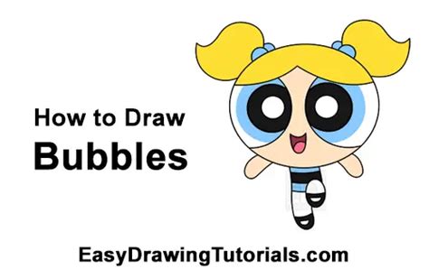 How To Draw Bubbles The Powerpuff Girls Sketchok
