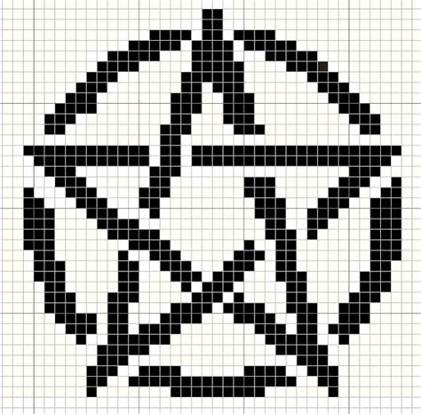 Reselling or redistributing patterns in any way is prohibited, unless given written permission by designer. Pentagram - cross stitch design for an altar cloth ...