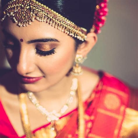 South Indian Bridal Makeup Pics Wavy Haircut