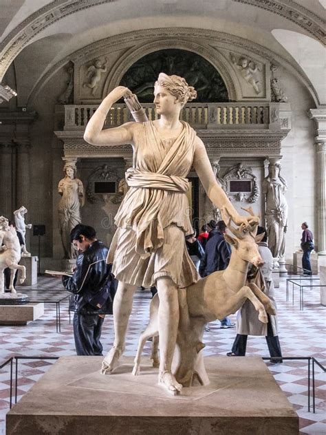 The Louvre Artemis Editorial Photo Image Of Romantic 112931841