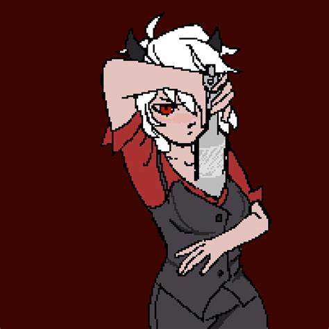 Pixel Art Malina Of How She Can Deliver Herself A Drink Rhelltaker