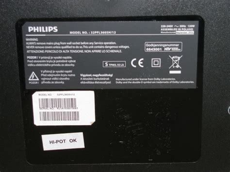 Philips 32pfl3605h12