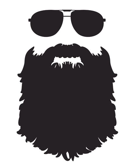 Beard Silhouette Clip Art Beard Png Download 10341234 Free