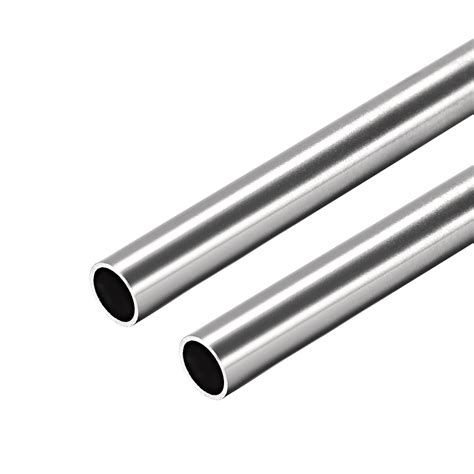 304 Stainless Steel Round Tubing 250mm Length 10mm OD 0.8mm Wall ...