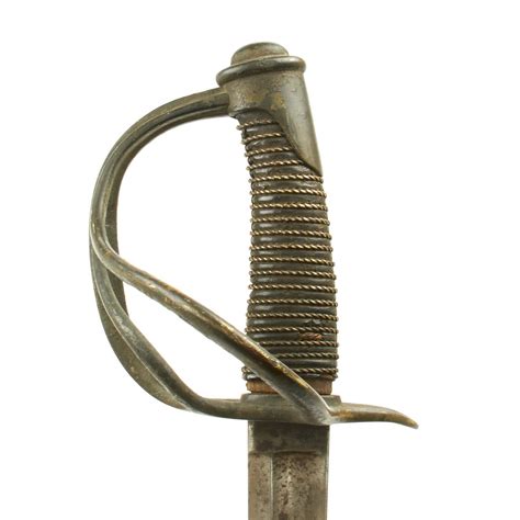 Original Confederate Civil War M1840 Heavy Cavalry Sword Made In Colum