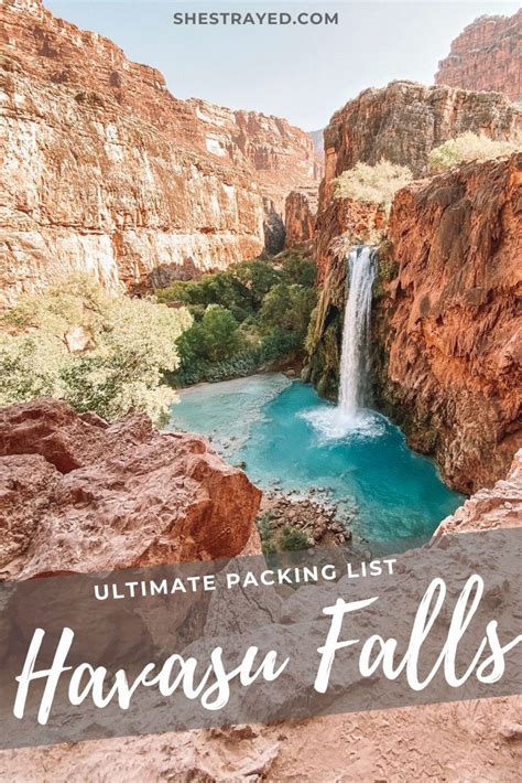 Are You Heading To Havasupai This Season And Dont Know What To Pack I