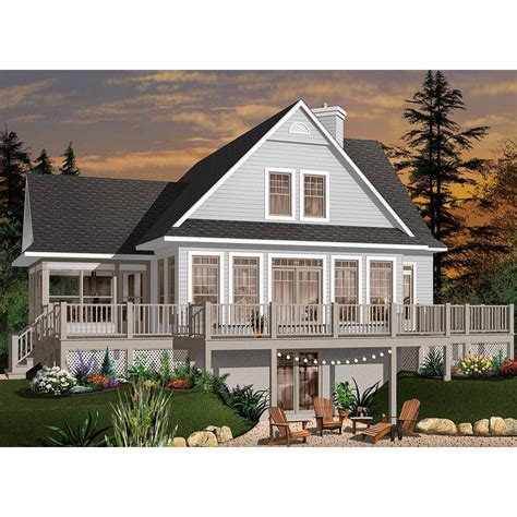 Thehousedesigners 1150 Construction Ready Cottage House Plan With