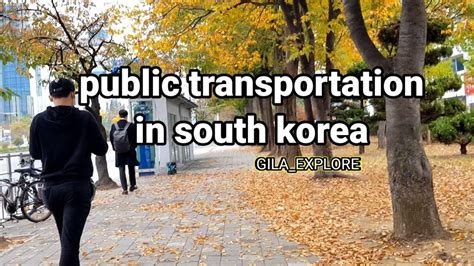 Explore Bus Public Transportation In Korea Youtube