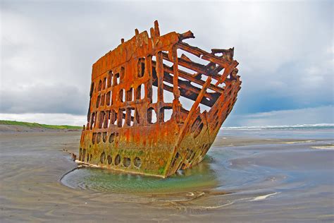 Hdr Wreck Of The Peter Iredale Writergal39 Flickr
