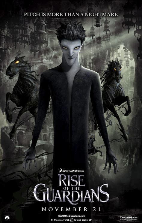 Six Rise Of The Guardians Character Posters Filmofilia