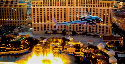 Las Vegas Helicopter Night Strip Flight tour including Hotel Transfers