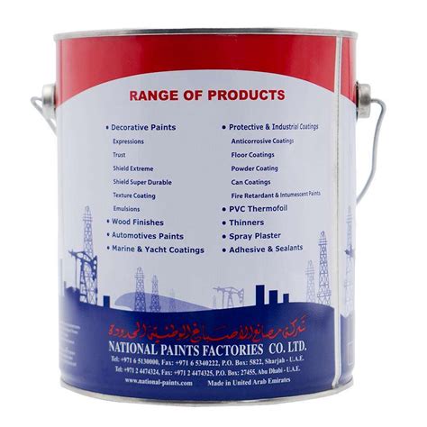 National Paints Synthetic Enamel L Marina Blue