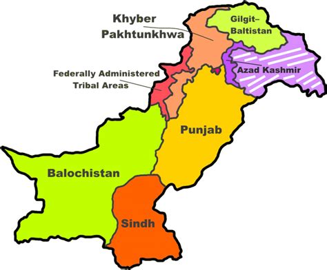 Pakistan Map Png Image Map Of Pakistan 2019 Clipart Full Size