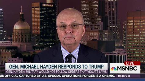 Gen Hayden Trumps ‘repulsive On Torture