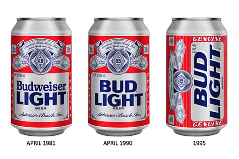 Before And After Bud Light — The Dieline Packaging And Branding Design