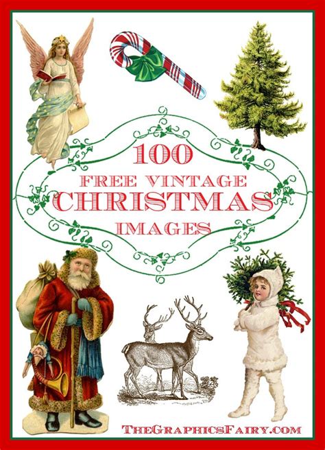 Vintage Christmas Lady Photo The Graphics Fairy